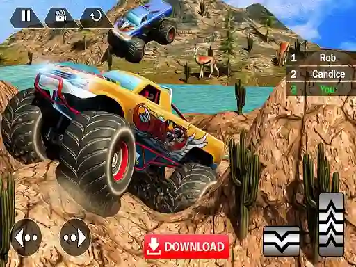 Mäng Racing Monster Truck Internetis