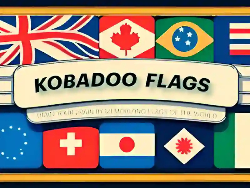 Mäng Kobadoo Flags Internetis