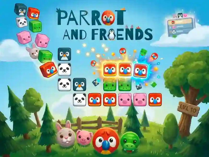 Mäng Parrot and Friends Internetis