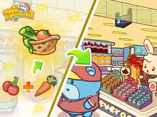 Mäng Hippo Supermarket Internetis