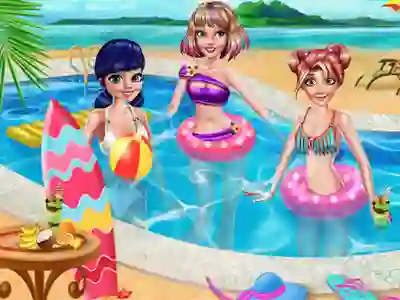 Mäng Princesses Summer Vacation Internetis