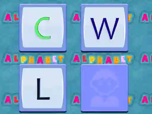 Mäng Alphabet Memory Internetis