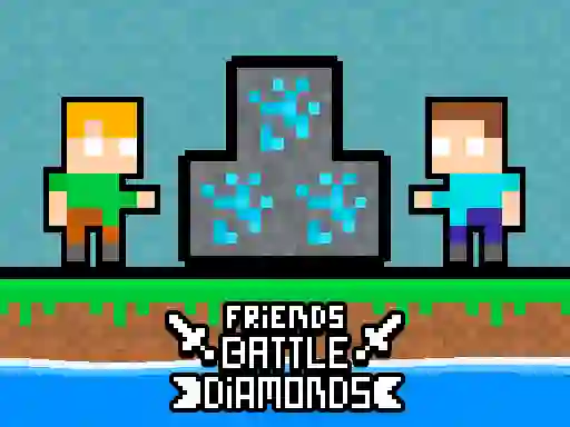 Mäng Friends Battle Diamonds Internetis
