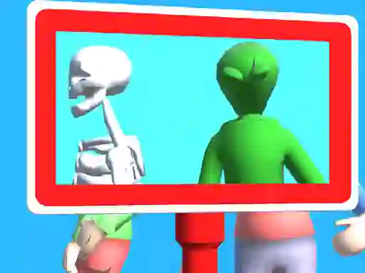 Mäng Find Alien 3d Internetis
