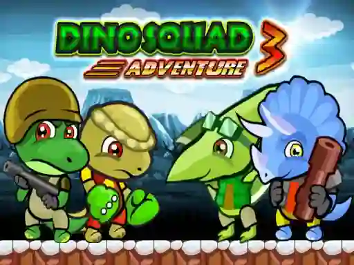 Mäng Dino Squad Adventure 3 Internetis