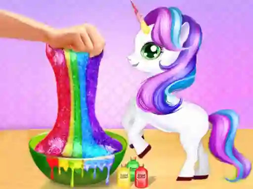 Mäng Unicorn Slime Maker Internetis