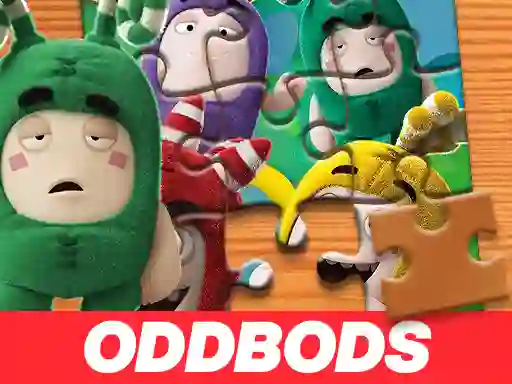 Mäng Oddbods Jigsaw Puzzle Internetis