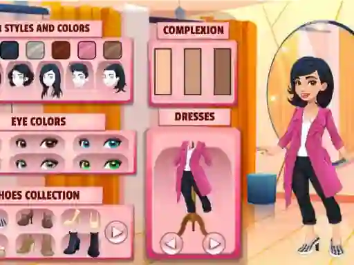 Mäng Girl Dressup Deluxe Internetis
