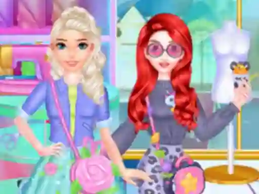 Mäng Fashion Dress Up Sewing Clothes Internetis