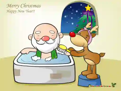 Mäng Funny Christmas Puzzle Internetis