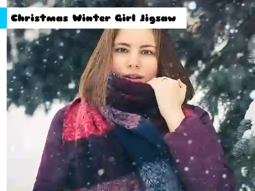 Mäng Christmas Winter Girl Jigsaw Internetis