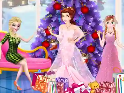 Mäng Girls Christmas Party Prep Internetis