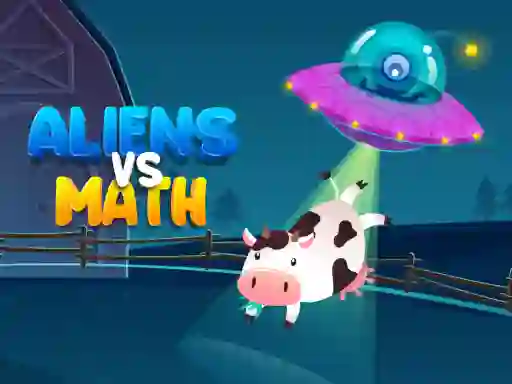 Mäng Aliens Vs Math Internetis