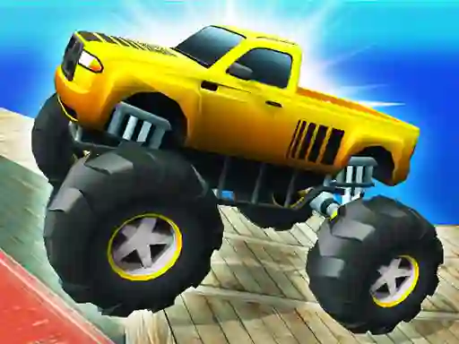 Mäng Monster Truck Port Stunt Internetis