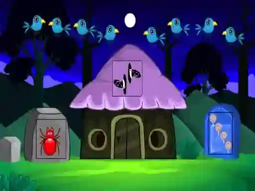 Mäng Halloween Forest Escape 2 Internetis