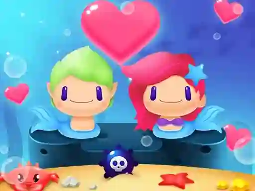 Mäng Mermaid My Valentine Crush Internetis