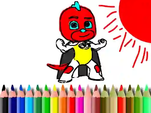 Mäng Back To School: Mask Boy Coloring Internetis