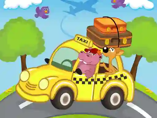 Mäng Animal Cars Match 3 Internetis