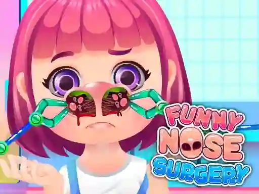 Mäng Funny Nose Surgery Internetis
