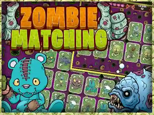 Mäng Zombie Matching Internetis