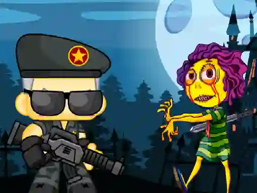 Mäng Zombie Shooter 2d Internetis
