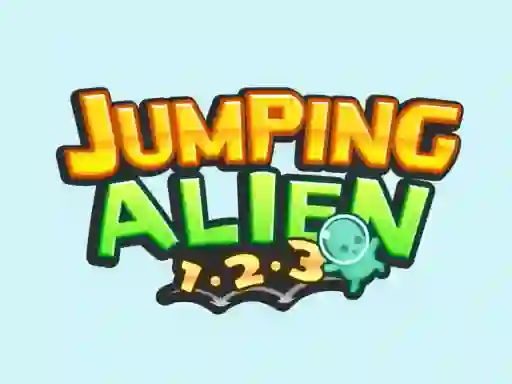 Mäng Jumping Alien 1.2.3 Internetis
