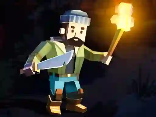 Mäng Cube Craft Survival Internetis