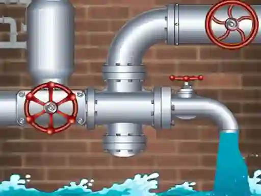 Mäng Plumber Pipes 2D Internetis