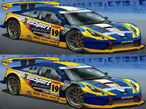 Mäng Spot Differences: Race Car Internetis