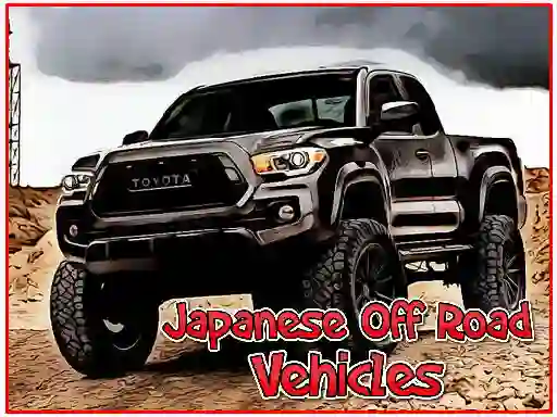 Mäng Japanese Off Road Vehicles Internetis