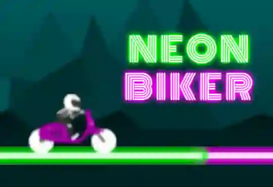 Mäng Neon Biker Internetis