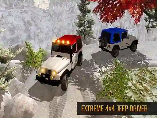 Mäng Hill Tracks Jeep Driving Internetis