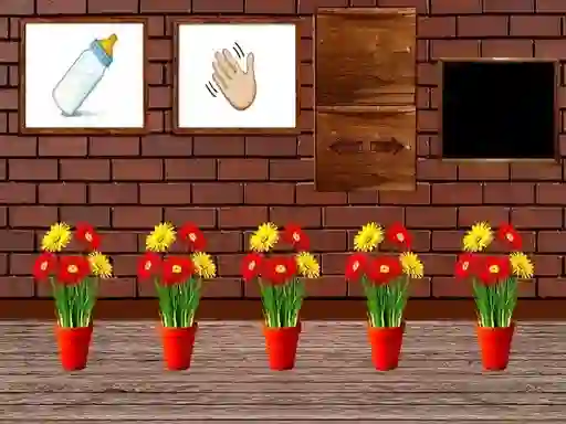 Mäng Flower House Escape Internetis