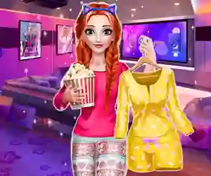 Mäng Annie Movie Night Internetis