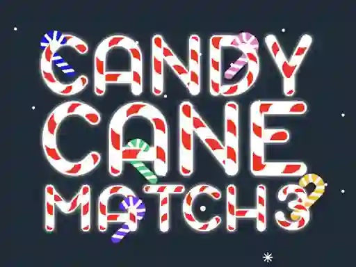 Mäng Candy Cane Match 3 Internetis