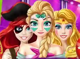 Mäng Halloween Princess Party Internetis