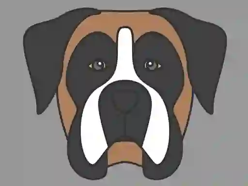 Mäng Doggy Face Coloring Internetis