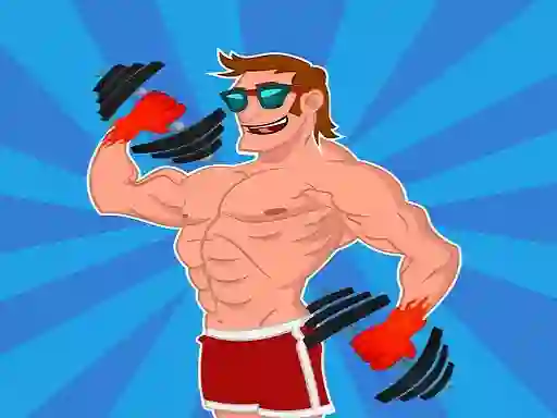 Mäng Muscle race games body run 3d Internetis