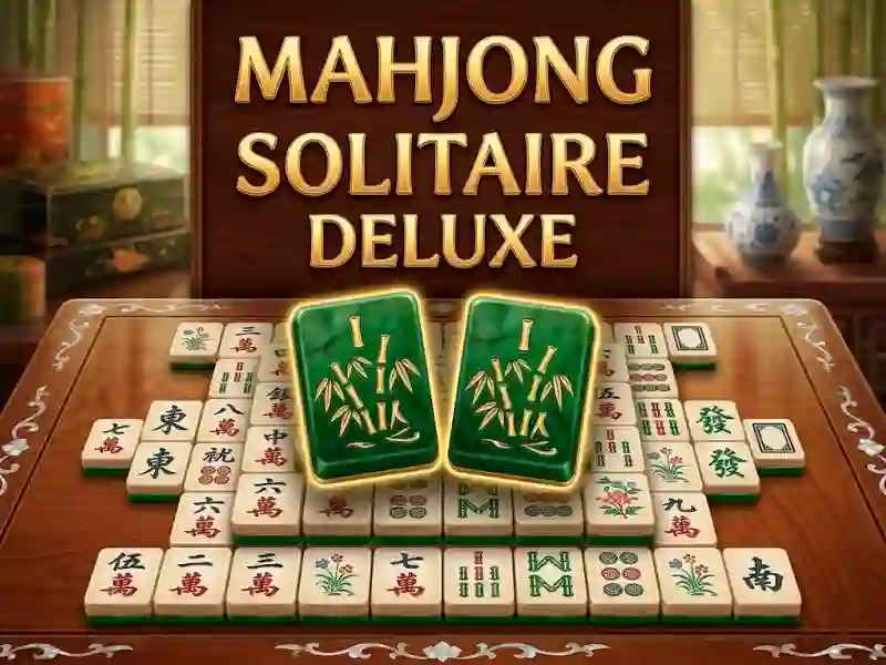 Mäng Mahjong Solitaire Deluxe Internetis
