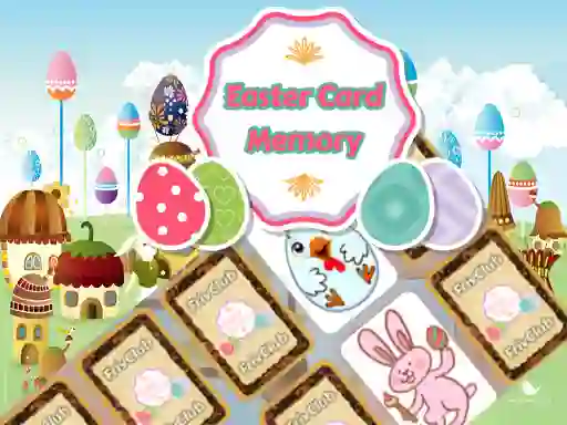 Mäng Easter Card Memory Internetis