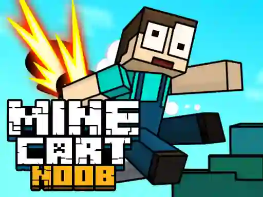 Mäng Mine Cart Noob Internetis