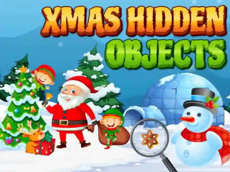 Mäng Xmas hidden objects Internetis