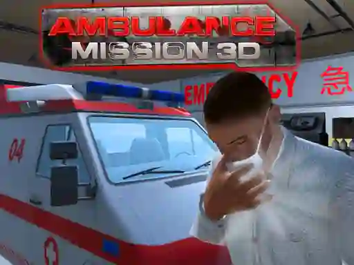 Mäng Ambulance Mission 3d Internetis