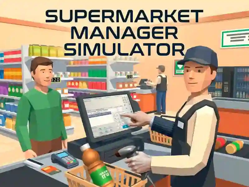 Mäng Supermarket Manager Simulator Internetis