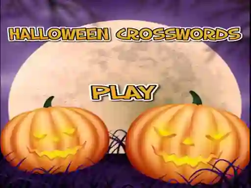 Mäng Halloween crosswords Internetis