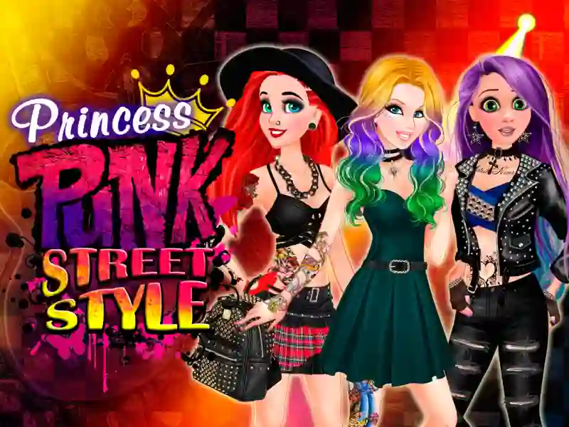 Mäng Princess Punk Street Style Internetis