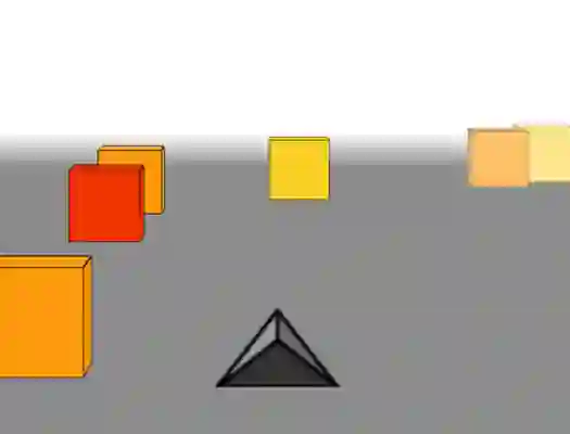 Mäng Cubefield Internetis