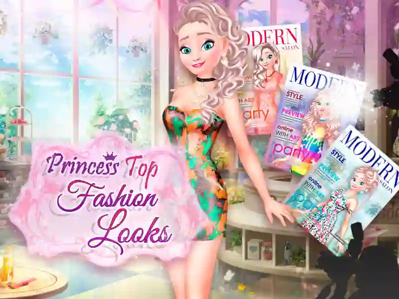 Mäng Princess Top Fashion Looks Internetis