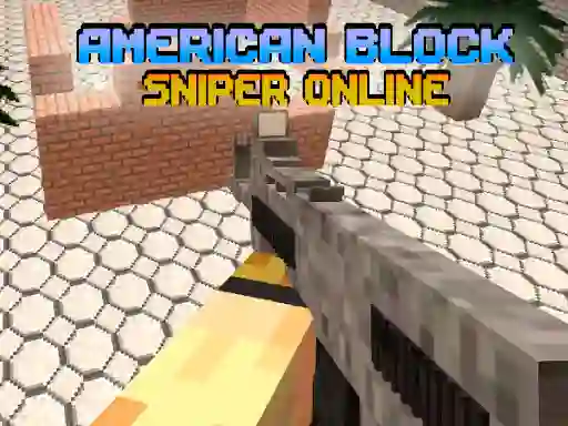 Mäng American Block Sniper Online Internetis