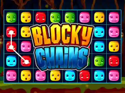 Mäng Blocky Chains Internetis